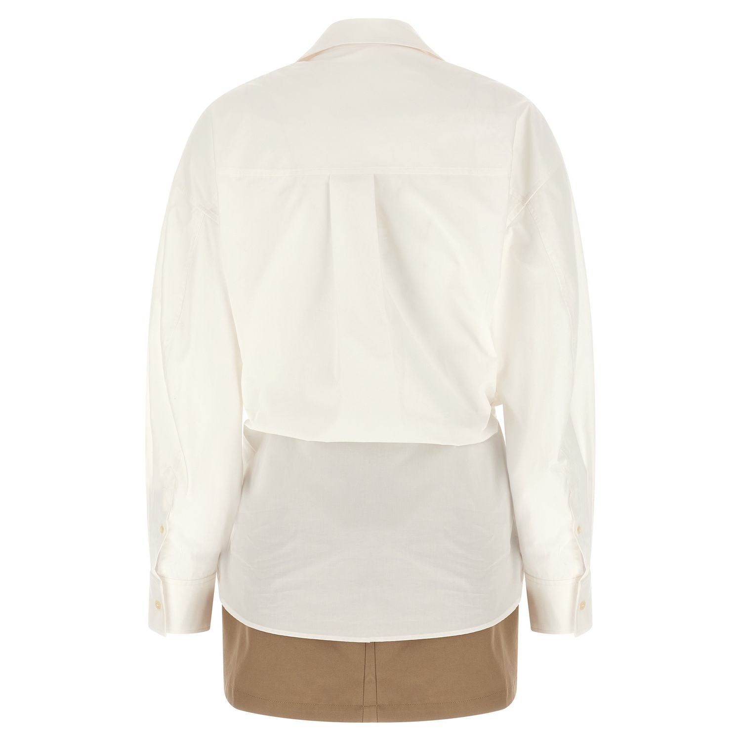 Alexander Wang White Cotton Short Dress