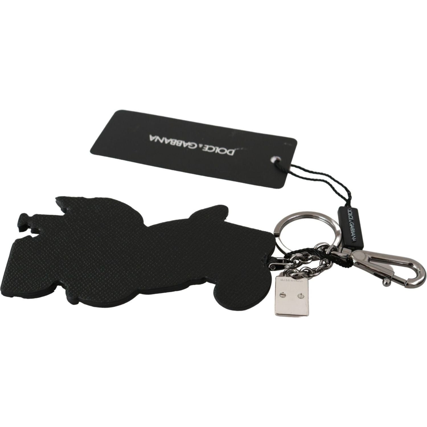 带黄铜装饰的时尚皮革装饰钥匙扣