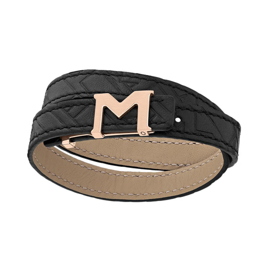 MONTBLANC LEATHER Mod. M LOGO FASHION ACCESSORIES