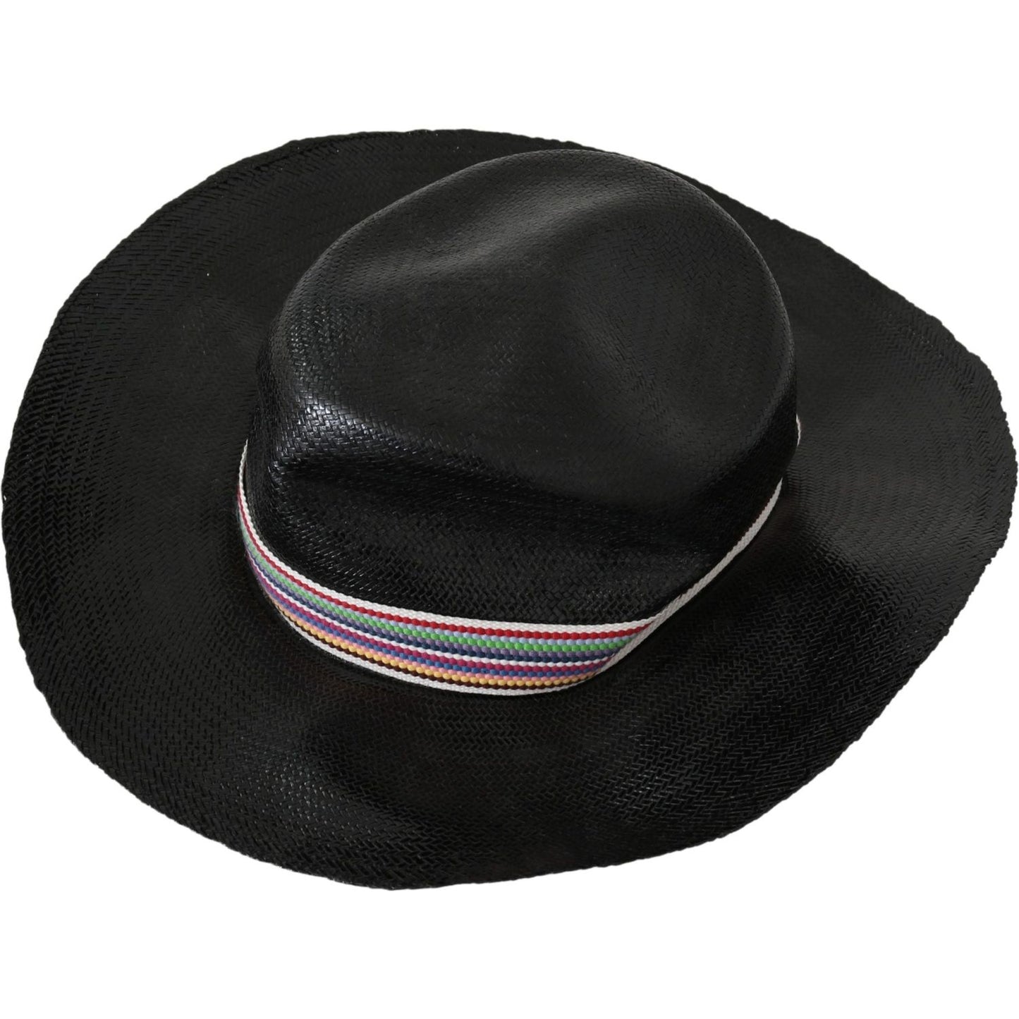 Costume National Black Wide Brim Cowboy Solid Hat Hat