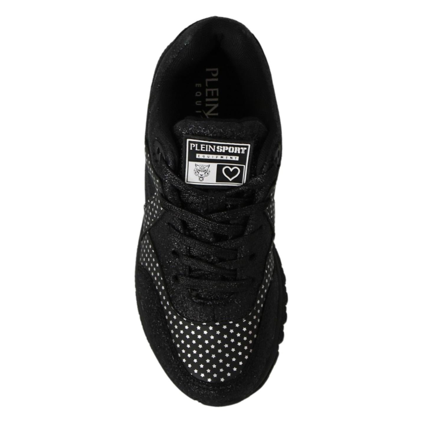 Philipp Plein Black Running Jasmines Sneakers Shoes