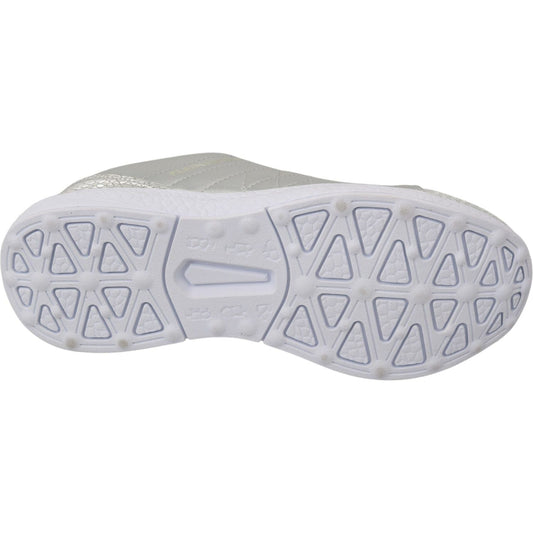 Philipp Plein Gisella Silver Polyester Sneakers Shoes LA7174-37