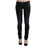 Acht Blue Washed Low Waist Skinny Denim Slim Trouser PAN71224-26