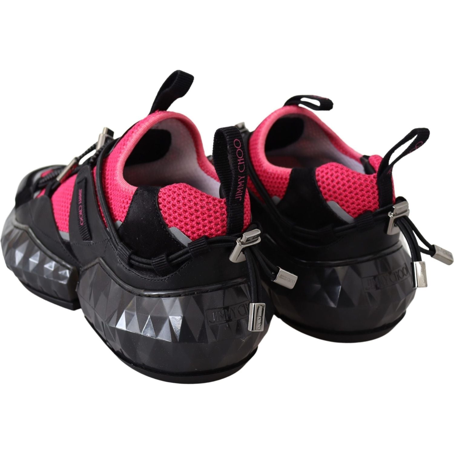 حذاء جيمي تشو اليكتريك اليجانس الجلدي الشبكي