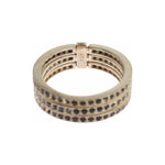 Nialaya Black CZ 925 Sterling Silver Womens Ring SIG19089-US5