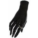 Nialaya Black CZ 925 Sterling Silver Womens Ring SIG19089-US5