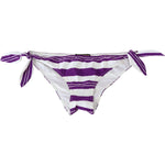 Dolce & Gabbana Purple White Stripes Beachwear Bikini Bottom BIK1216-IT2