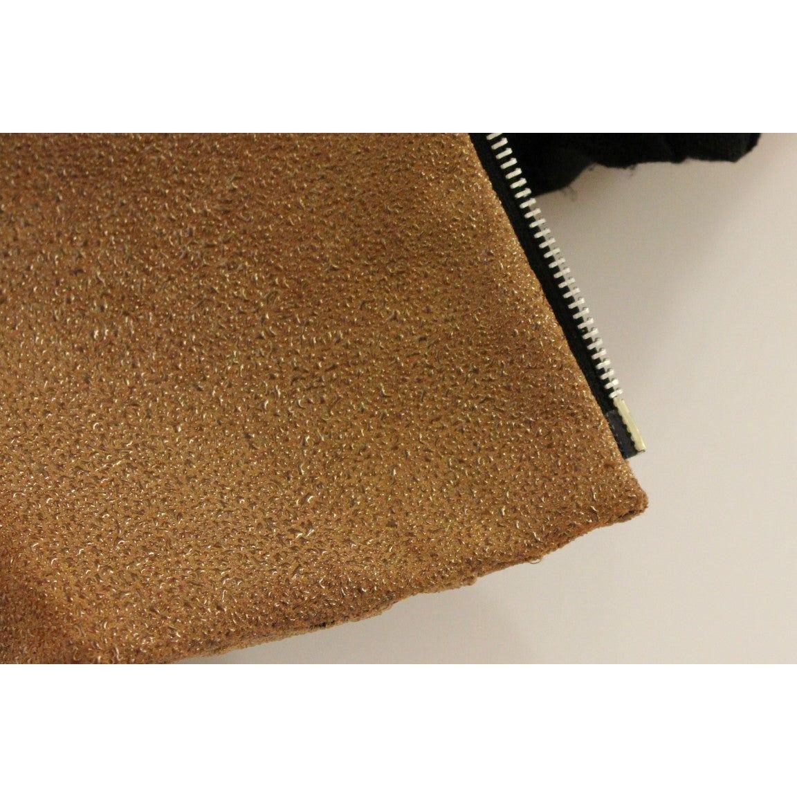 La Maison du Couturier Brown Leather Jacket Vest