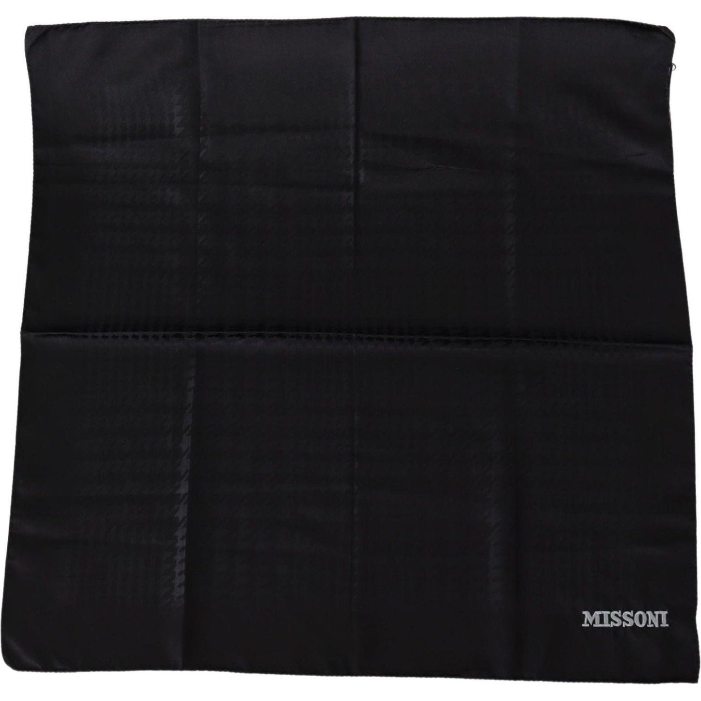 Missoni Black Wool Knit Unisex Neck Wrap Shawl Scarf BGMS2116