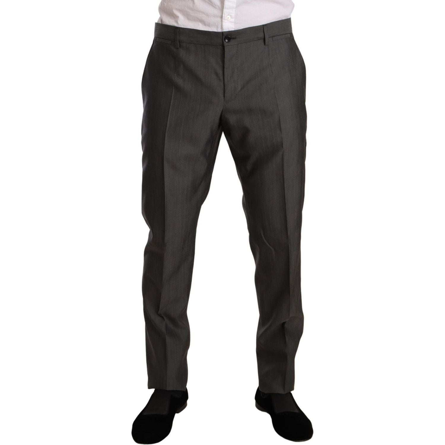 بدلة مارتيني أنيقة من الصوف والحرير بقصّة Slim-Fit من Dolce &amp; Gabbana
