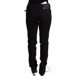 Acht Black Low Waist Skinny Denim Jeans Trouser PAN71240 -26