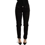 Acht Black Low Waist Skinny Denim Trouser PAN71244 -26