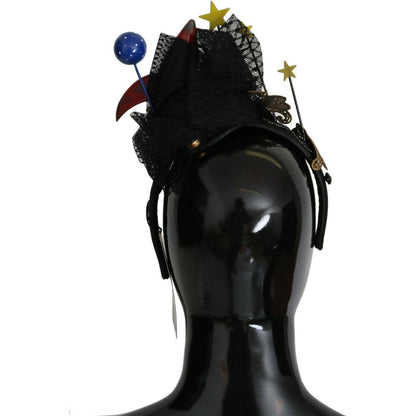 Dolce & Gabbana Rocket Crystal Stars Tiara Diadem Headband Diadem