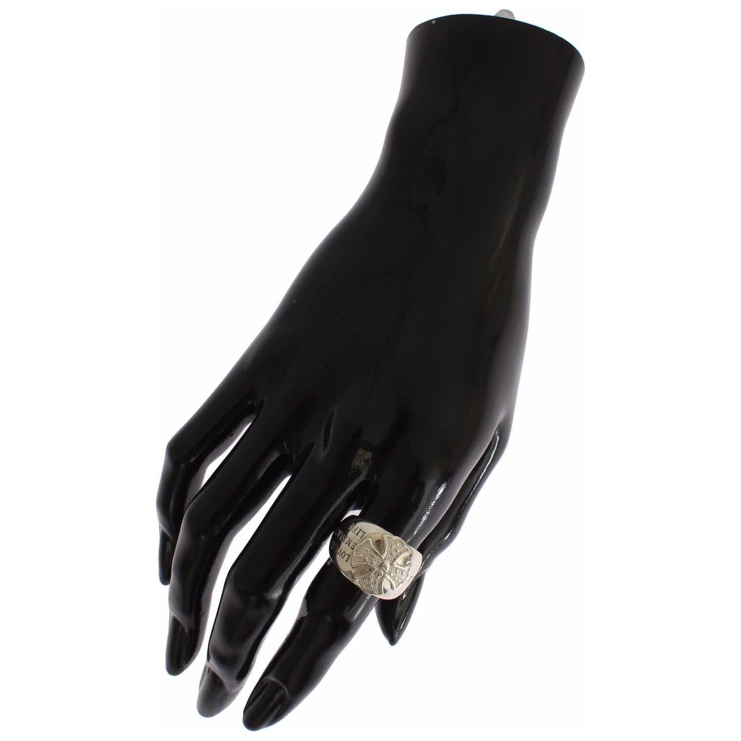 خاتم نيالايا الأنيق المصنوع من الفضة الإسترلينية