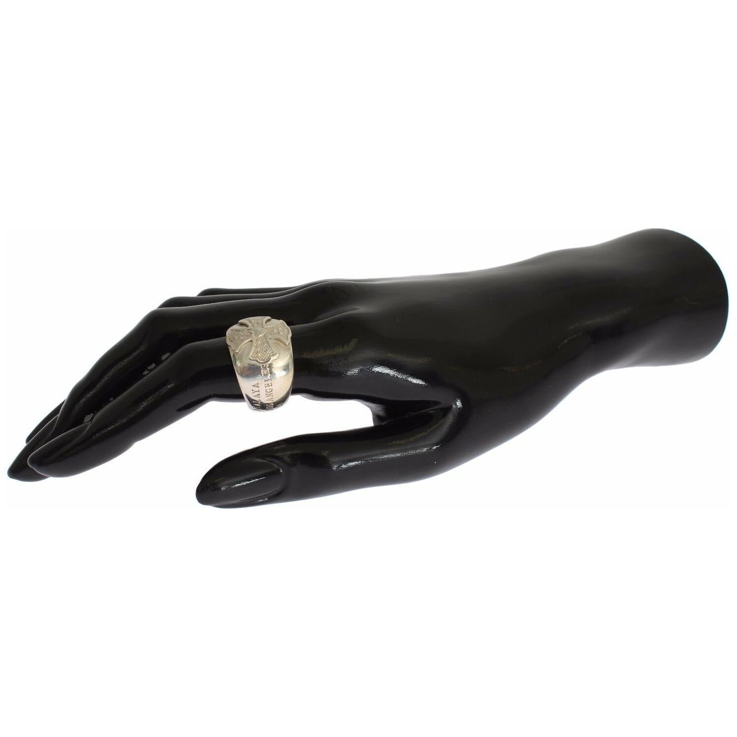 خاتم نيالايا الأنيق المصنوع من الفضة الإسترلينية