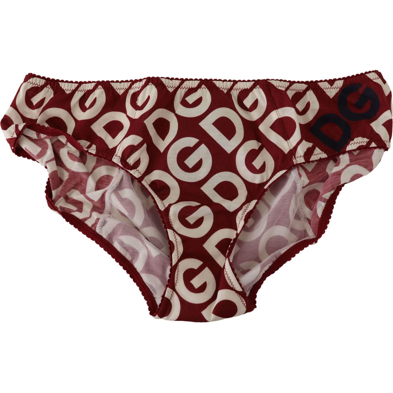 Dolce & Gabbana Multicolor DG Logo Print Slip Bottom Underwear
