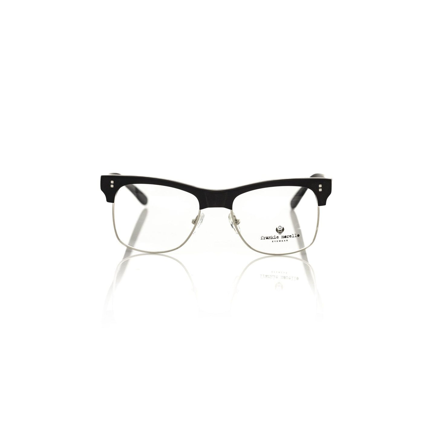 Frankie Morello Black Acetate Glasses Frame