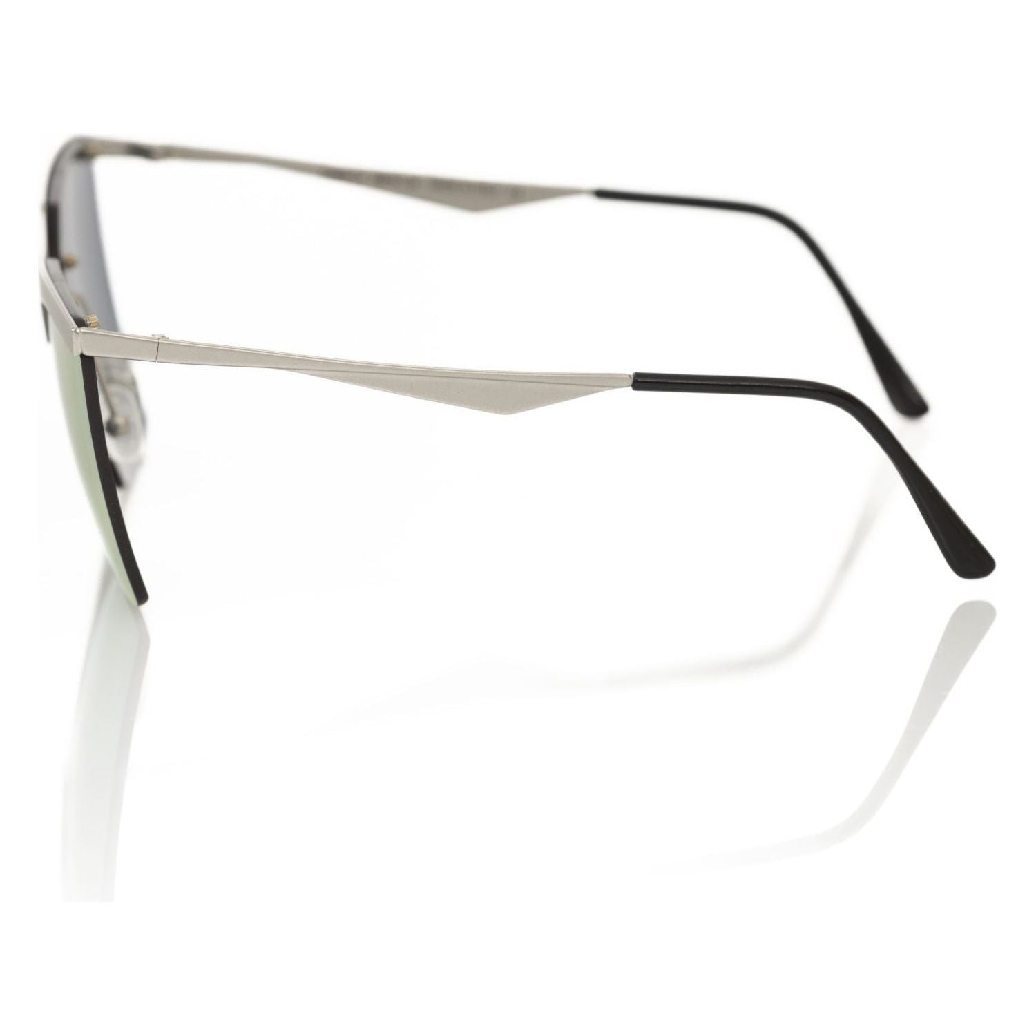 Frankie Morello Silver Metallic Fibre Sunglass