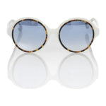 Frankie Morello White Acetate Women's Sunglass Frankie Morello Light Gray