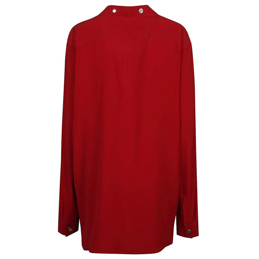 Rick Owens Shirts Red Shirts