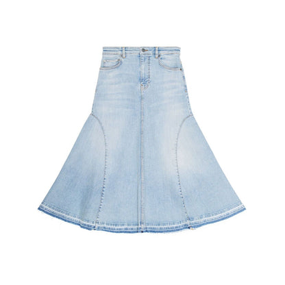 Ganni Flared denim skirt Skirts