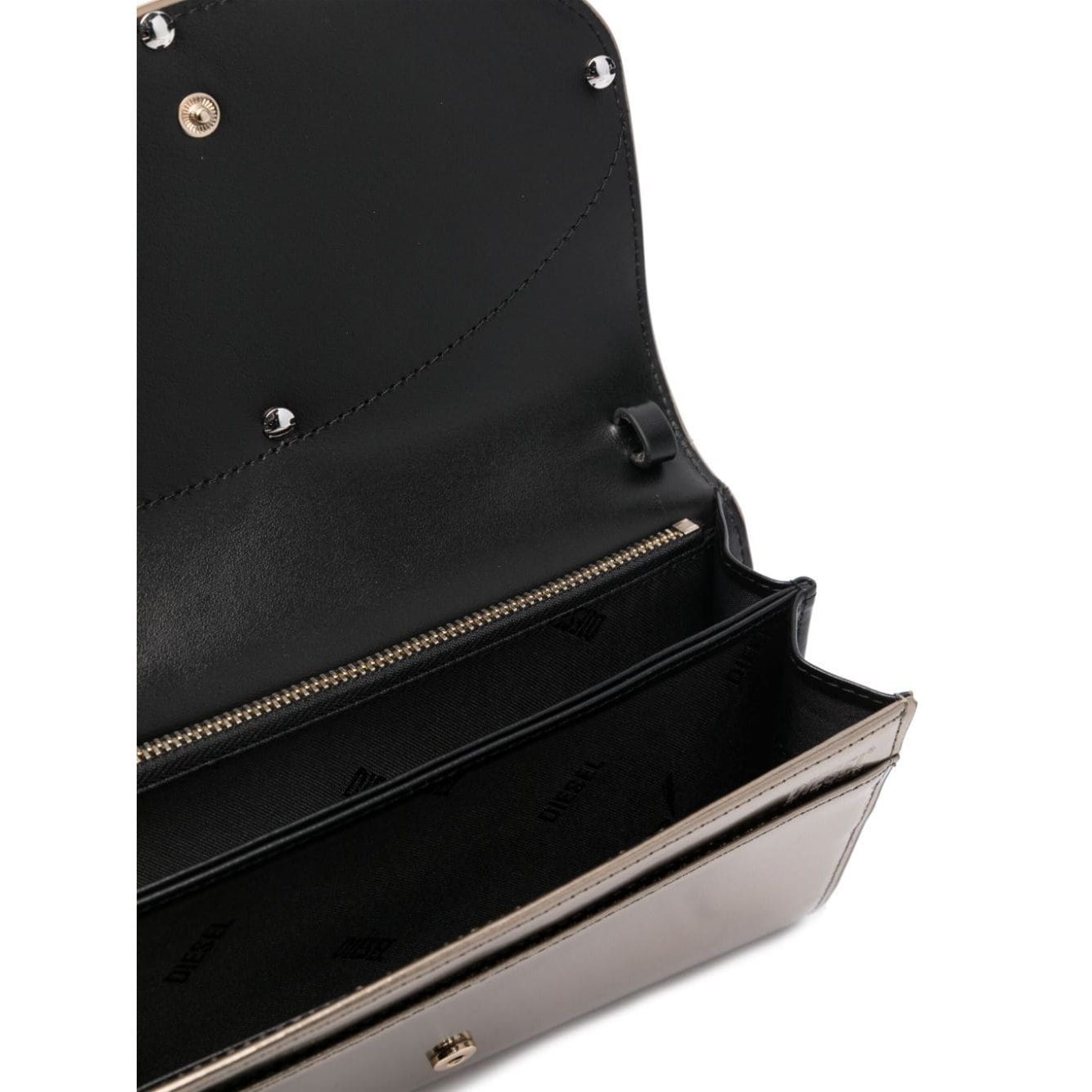 Diesel 1Dr leather wallet-on-chain