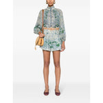 Zimmermann Ottie Tuck Linen Shorts