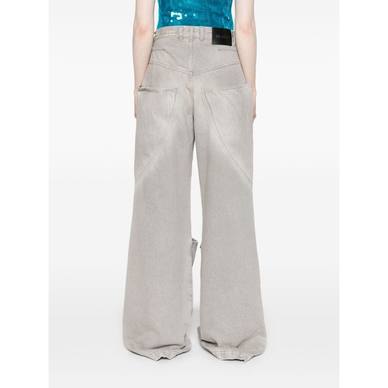 The Attico Jeans Grey