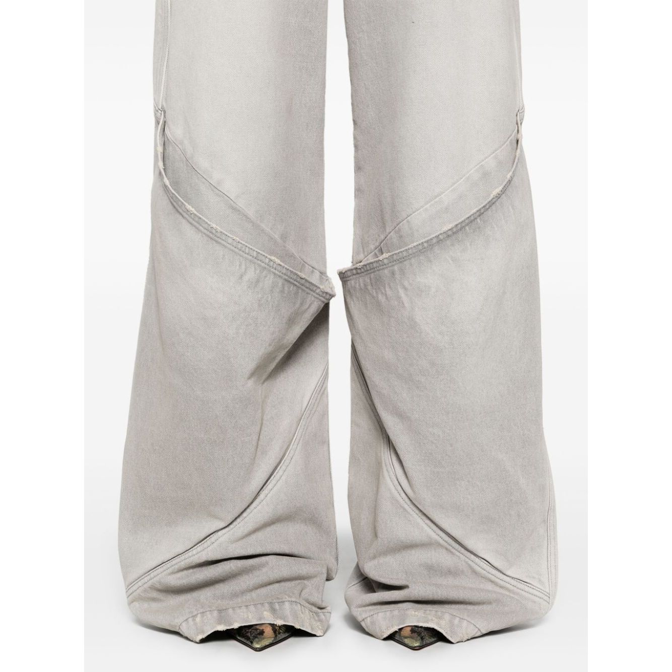 The Attico Jeans Grey
