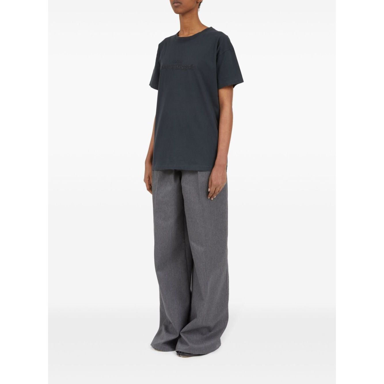 تيشيرتات وقمصان بولو باللون الأسود من Maison Margiela