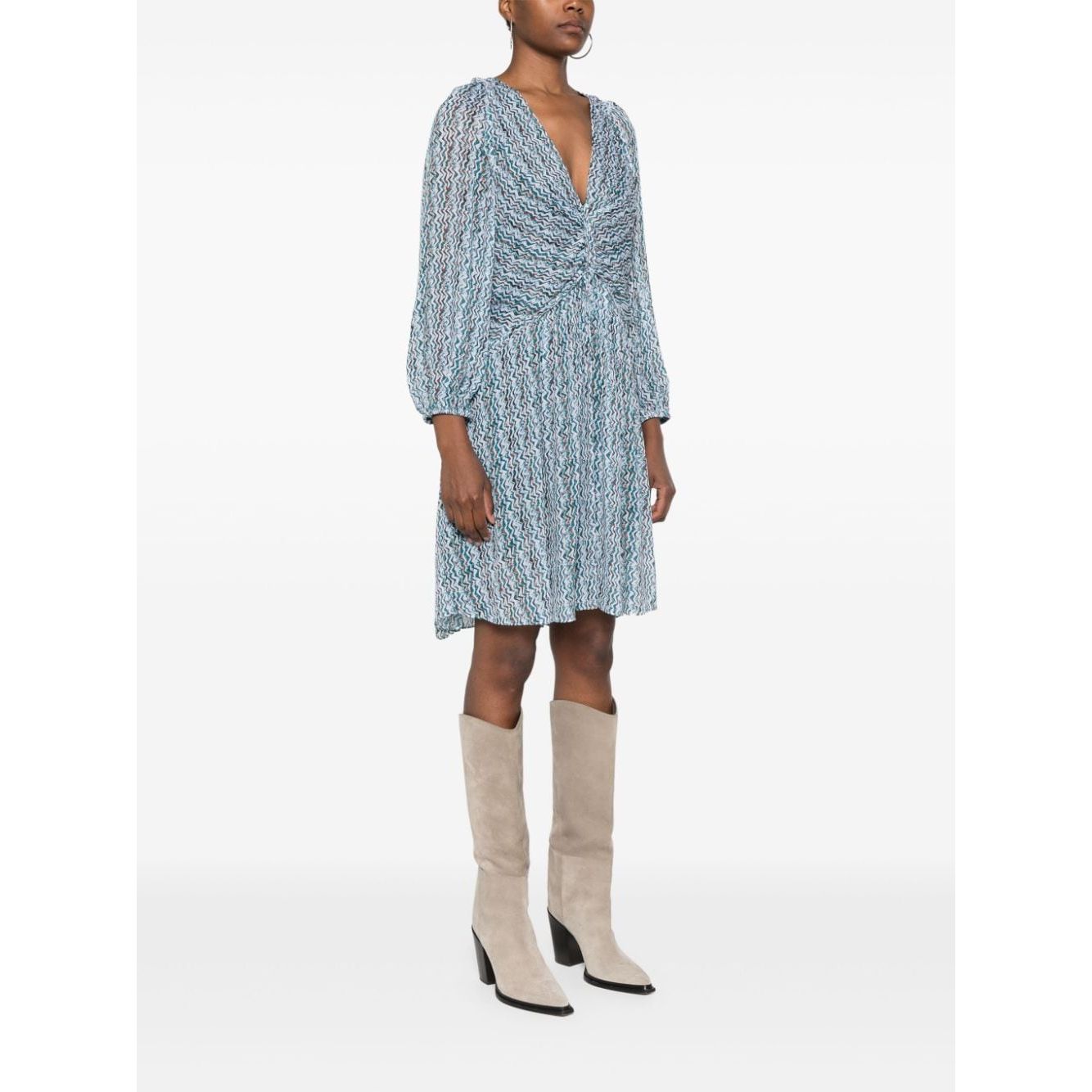 Iro Dresses Clear Blue