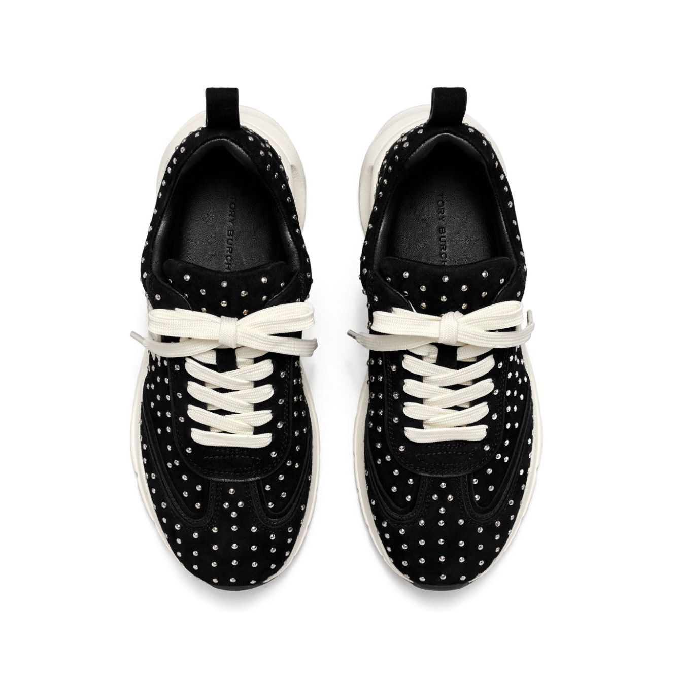 Tory Burch good luck studded trainers