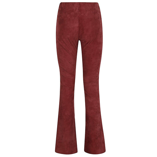 Via Masini 80 leather pants Trousers