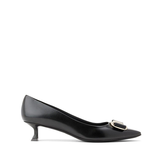 Ferragamo New Vara leather pumps 01H450768707001-P25
