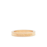 Maison Margiela logo-engraved band ring