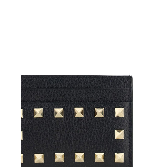 Valentino Garavani Rockstud leather card case Wallets