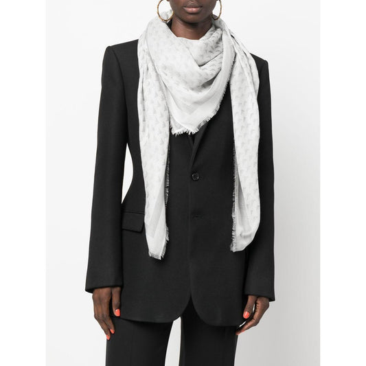 Emporio Armani Exclusive Wool blend foulard Scarves Hats & Gloves