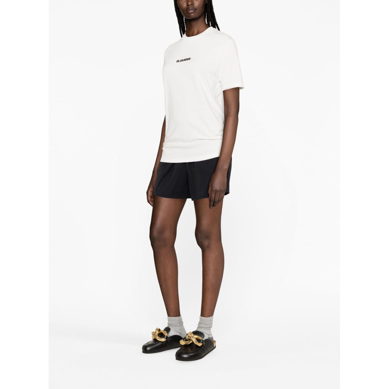 JIL SANDER PLUS T-shirts and Polos White Topwear