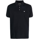 Emporio Armani logo-embroidered polo shirt Topwear