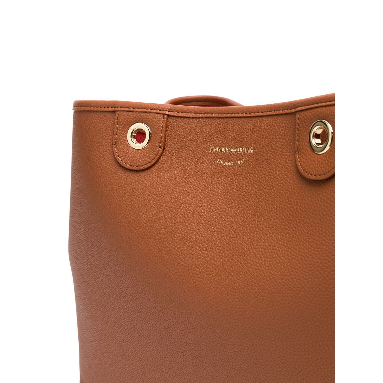 Emporio Armani logo-strap tote bag