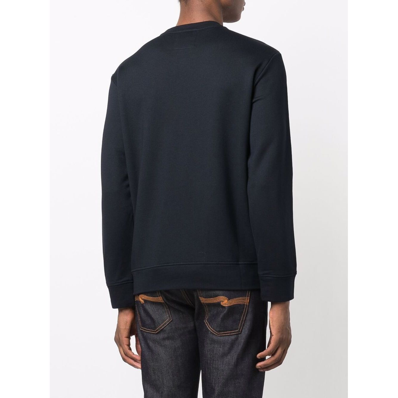 Emporio Armani Modal-blend sweatshirt with logo print