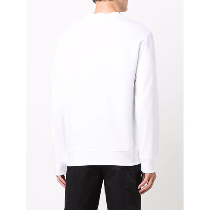 Emporio Armani Modal blend sweatshirt with logo print Topwear