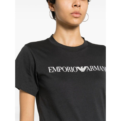 Emporio Armani cotton logo-print T-Shirt Topwear