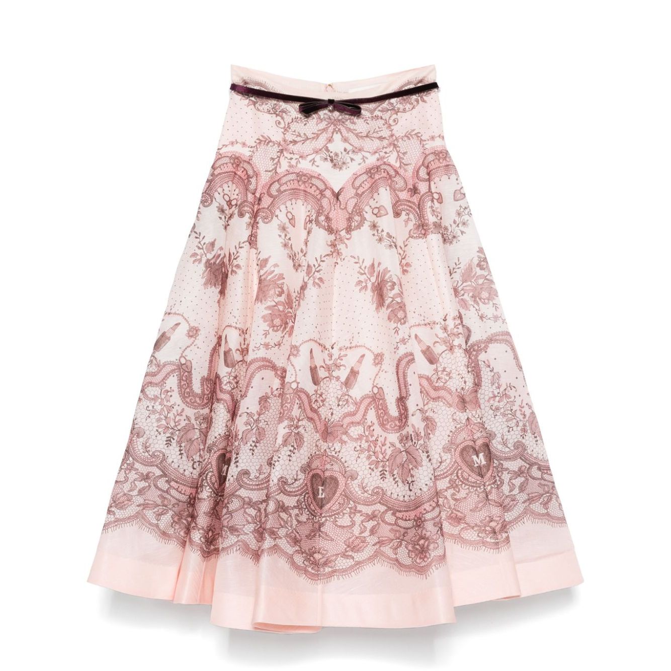 Zimmermann Crush midi skirt
