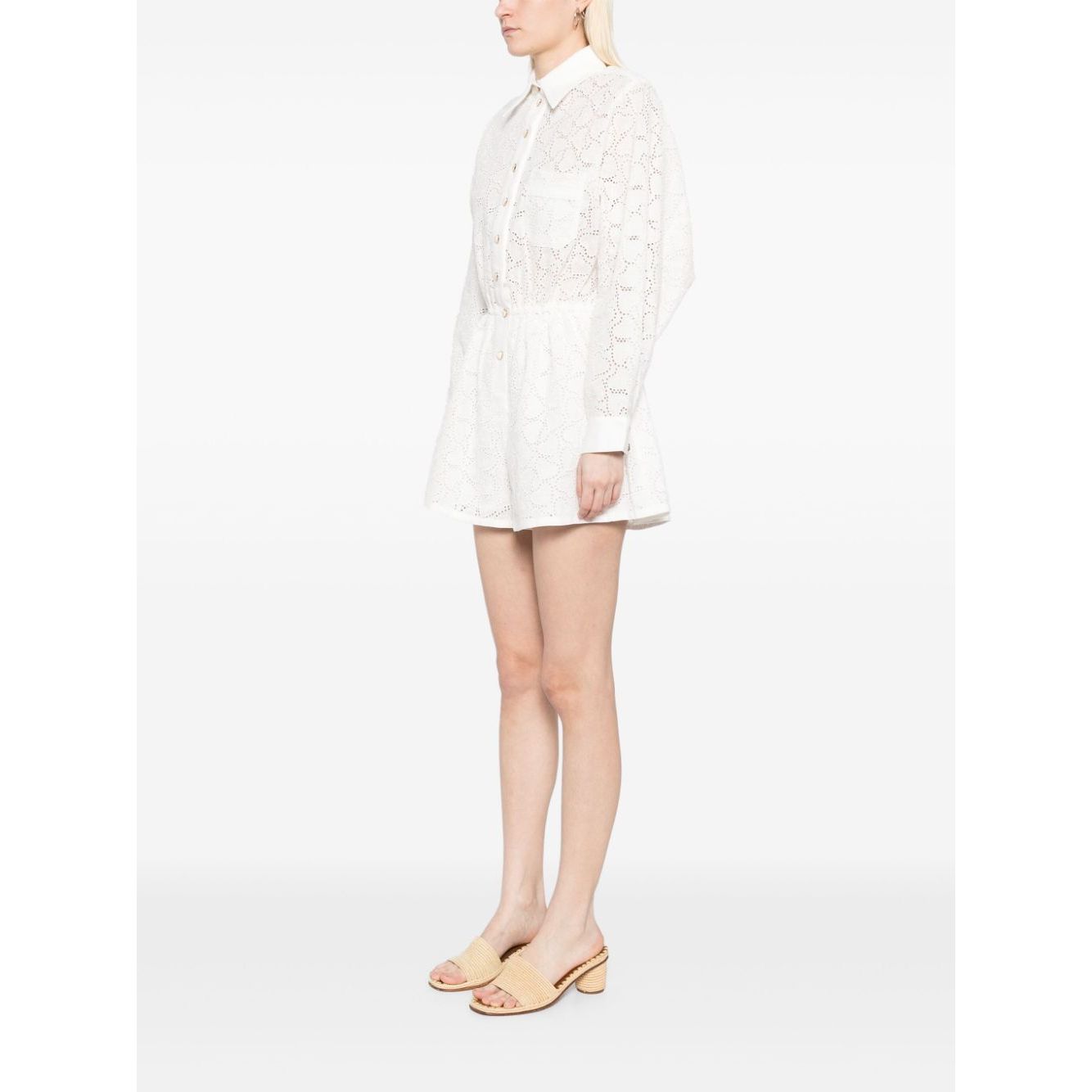 Zimmermann Crush embroidered jumpsuit Jumpsuits