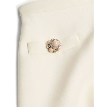 Valentino Crepe Couture Skirt Skirts