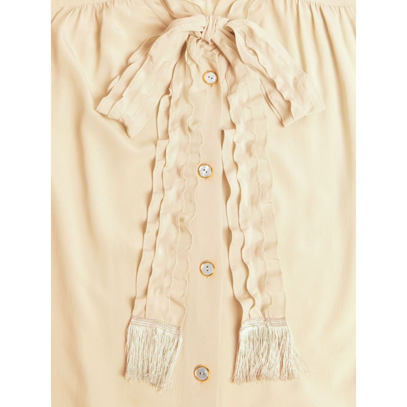 Valentino Crepe De Chine Shirt Shirts