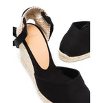 Castañer Castaner Flat shoes Black Espadrilles