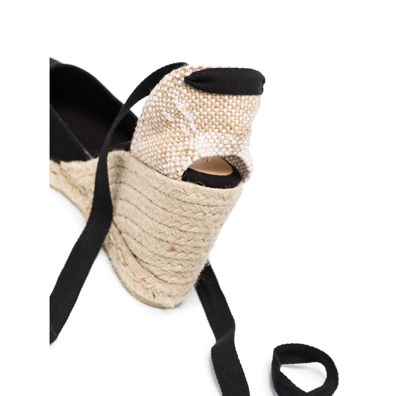 Castañer Castaner Flat shoes Black Espadrilles
