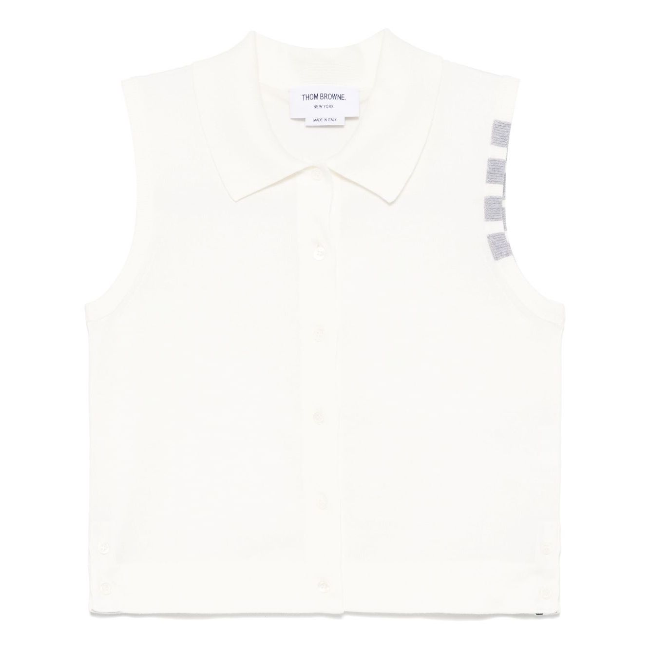 Thom Browne Top White Topwear